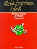 Introductory Algebra Programmed (2nd Edition)