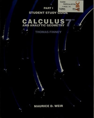 Calculus & Analytic Geometry