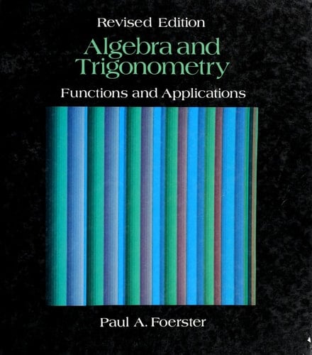 Algebra and Trigonometry: Functions and Applications