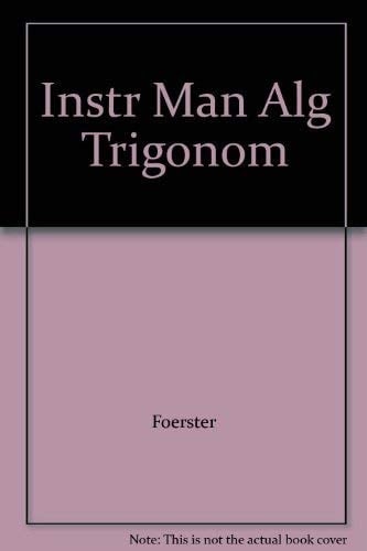 Instr Man Alg Trigonom