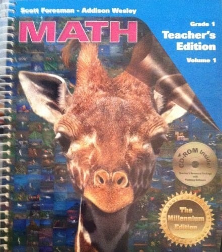 Math Grade 1 Teacher's Edition Volume 1 with CD-ROM
