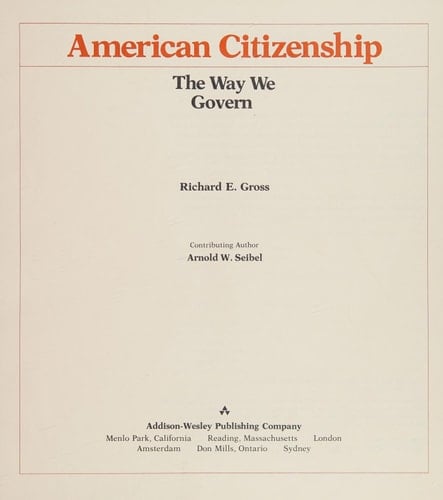 American Citizenship