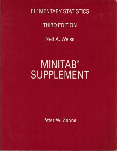 Elementary Statistics: Minitab Supplement