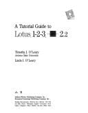A Tutorial Guide to Lotus 1-2-3 Release 2.2