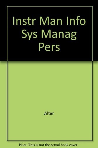 Instr Man Info Sys Manag Pers