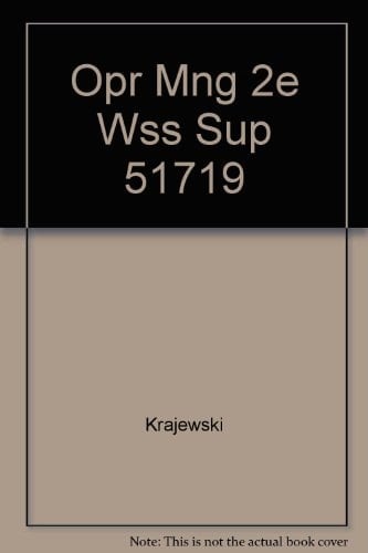 Opr Mng 2e Wss Sup 51719