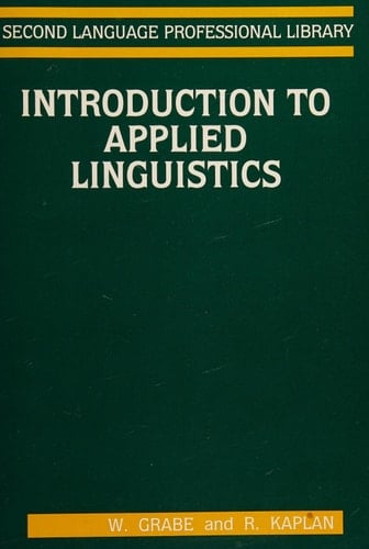 Introduction to Applied Linguistics