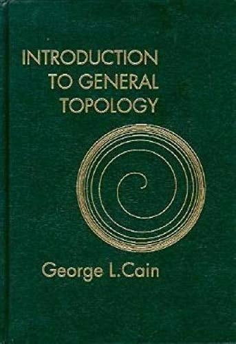 An Introduction to General Topology