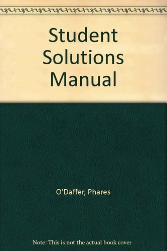 Mathematics for Elementary School Teachers Student Solutions Manual