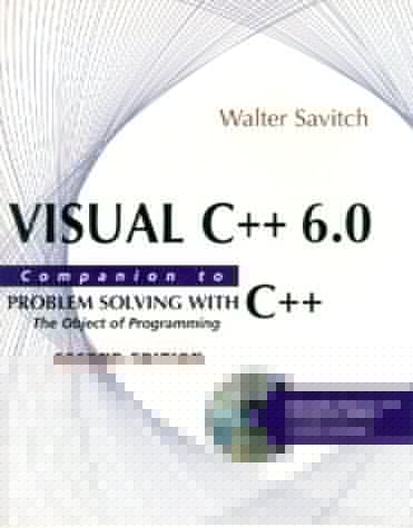 Visual C++ 6.0 for Problem Solving