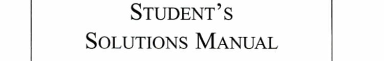 Students Solutions Manual : Basic Mathematics Through Applications
