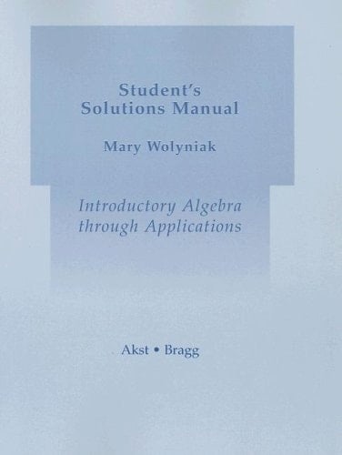 Student's Solution Manual