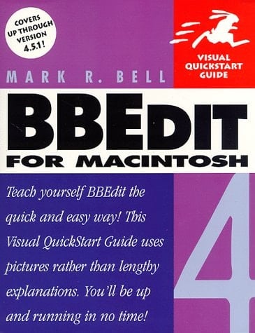 BBEdit 4 for Macintosh (Visual QuickStart Guide)