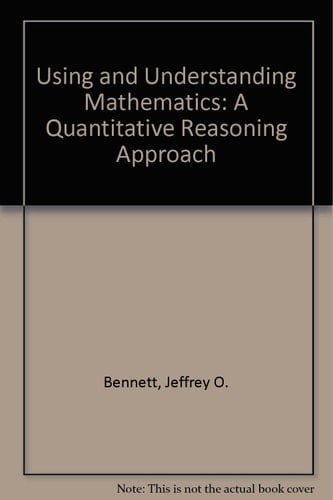 Using and Understanding Mathematics: A Quantitative Reasoning Approach
