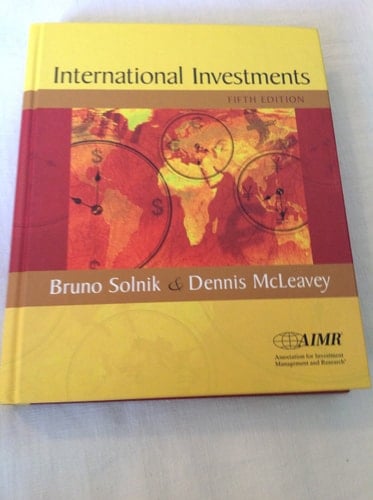 International Investments (The Addison-Wesley Series in Finance)