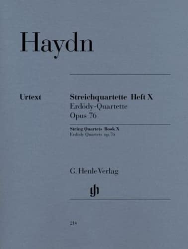 Haydn: String Quartets - Volume 10 (Op. 76 - Erdödy Quartets) (Set of Parts)