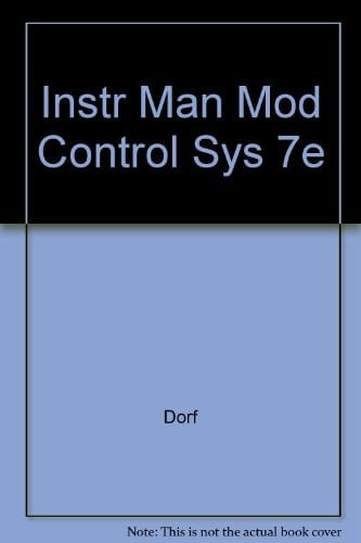 Instr Man Mod Control Sys 7e