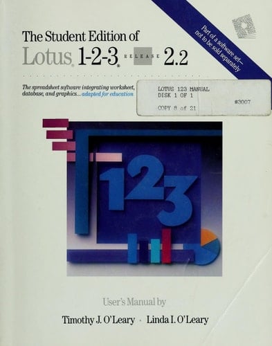 The Student Edition of Lotus 1-2-3 Release 2.2