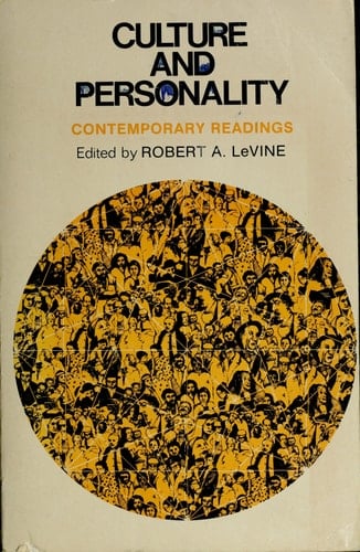 Culture and Personality: Contemporary Readings