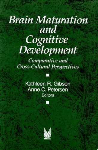 Brain Maturation And Cognitive Development