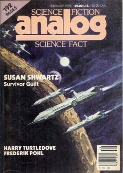 Analog Science Fiction and Fact, February 1986 (Volume CVI No. 2)