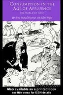 Consumption In The Age Of Affluence