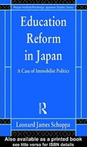 Education Reform In Japan