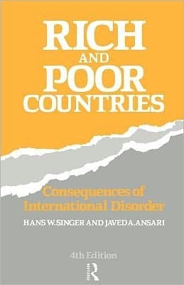 Rich and Poor Countries: Consequence of International Economic Disorder