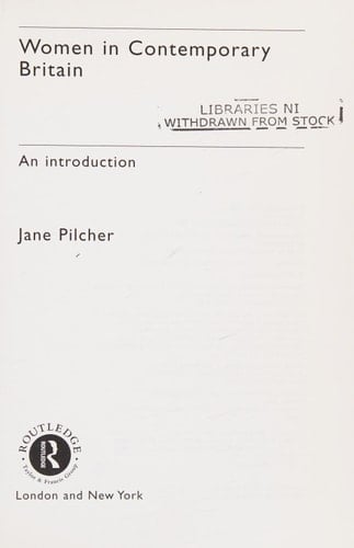 Women in contemporary Britain: an introduction.