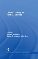 Cultural Theory as Political Science