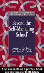 Beyond the self managing school