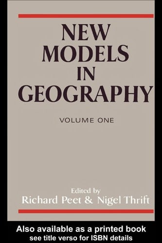New models in geography: the political-economy perspective. [Volume I]