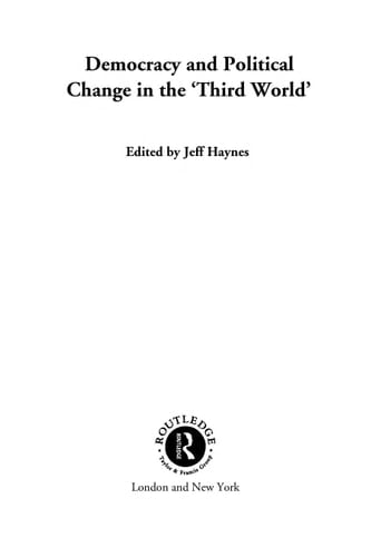 Democracy and Political Change in the Third World
