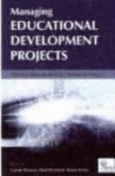 Managing Educational Development Projects