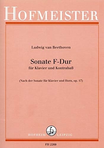 BEETHOVEN - Sonata Op. 17 en Fa Mayor para Contrabajo y Piano (Bunya)