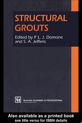 Structural Grouts