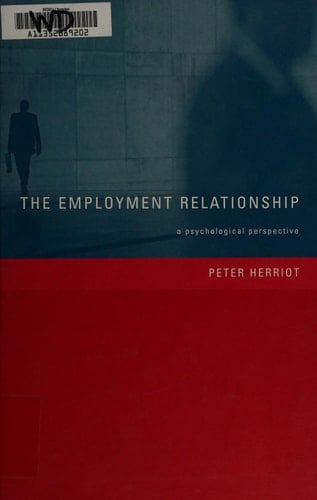 The employment relationship: a psychological perspective