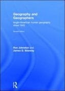 Geography and Geographers: Anglo-American Human Geography Since 1945