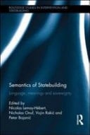 Semantics of statebulding: language, meanings and sovereignty