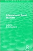 International Bond Markets (Routledge Revivals)