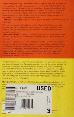 Understanding U.S.-Latin American relations: theory and history