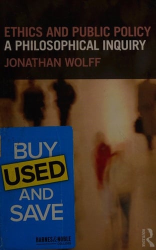 Ethics and public policy: a philosophical inquiry
