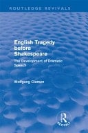 English Tragedy Before Shakespeare