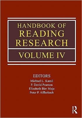 Handbook Of Reading Research, Volume 4