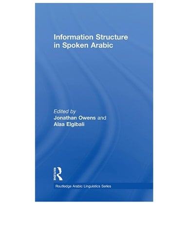 Information structure in spoken Arabic
