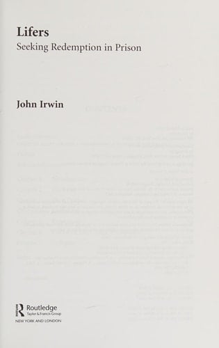 Lifers: seeking redemption in prison