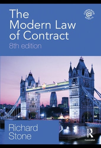 The modern law of contract