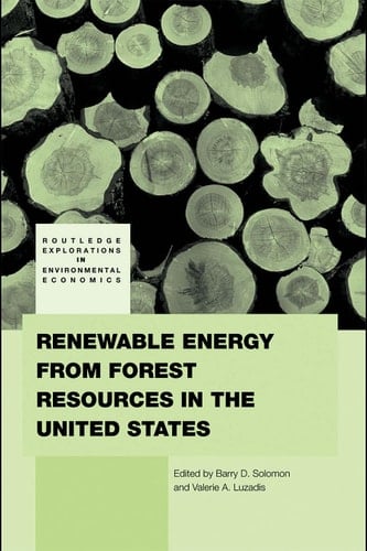 Renewable energy from forest resources in the United States