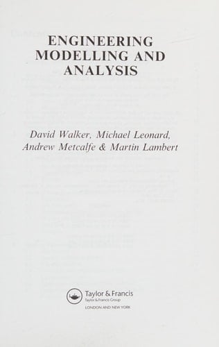 Engineering Modelling and Analysis