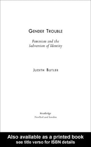 GENDER TROUBLE